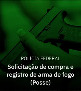 Polícia Federal Solicitação de compra e registro de arma de fogo (Posse)